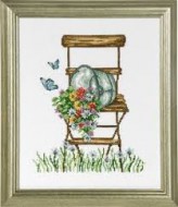 Chair with Flowers 92-8104